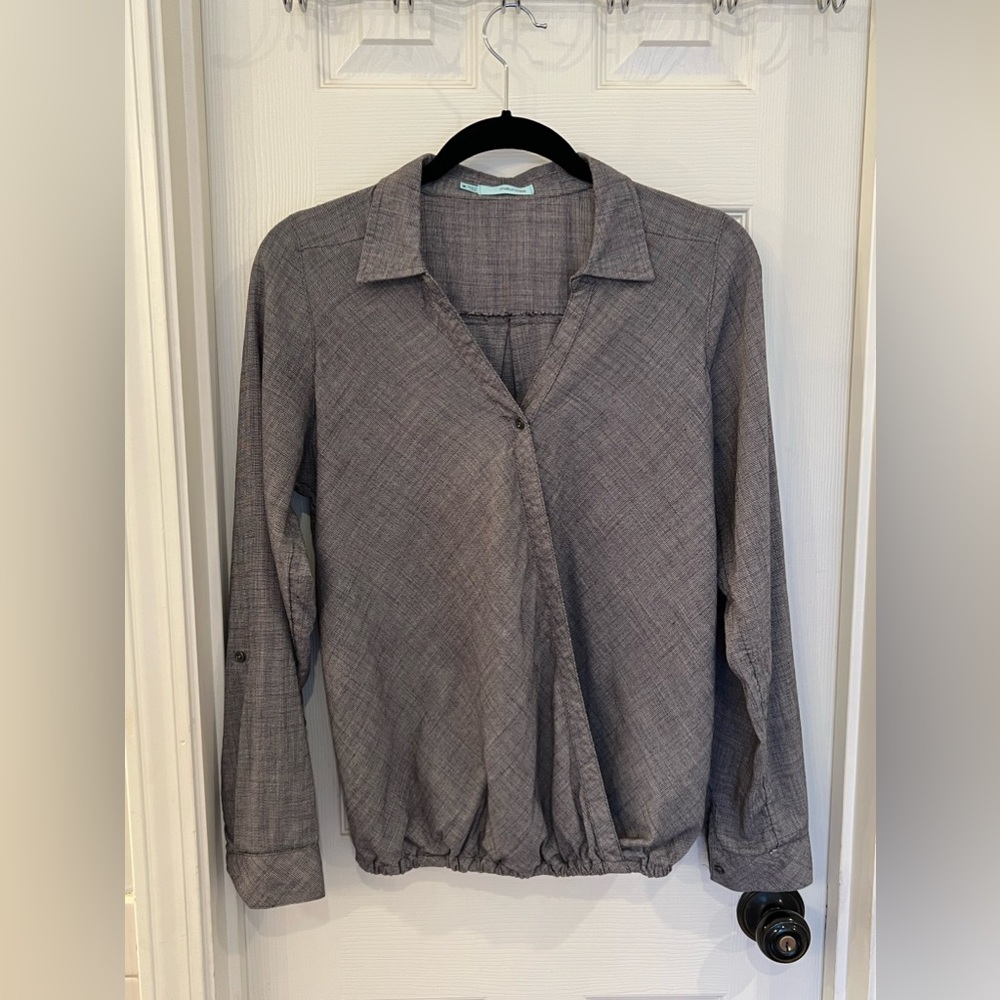 Wrap Work Blouse